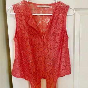 Pink Summer Blouse | Size : (XS) | Condition : Used once.